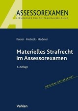 Materielles Strafrecht im