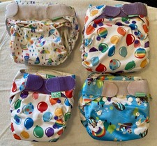 TotsBots Wiederverwendbare Windel 4x /Waschbar/wieder Verwendbar