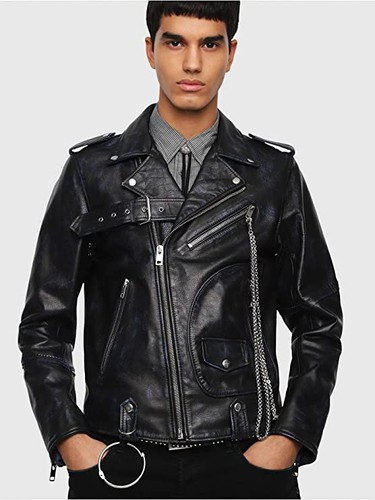 Diesel lederjacke kio - diesel, l-kio