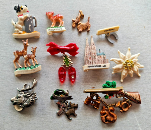 Vintage anstecker 50er - vintage,