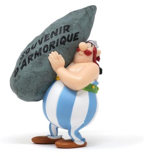Asterix pvc figur obelix - pvc,