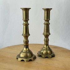 Vintage Set of 2 Heavy Footed
