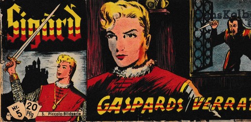 Sigurd gaspards verrat comic - gaspards,
