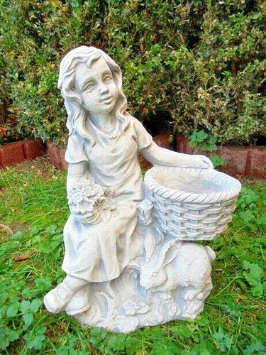 Statue mädchen mit - mit, und