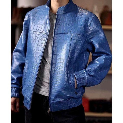 Abez herren blau krokodil - blau,