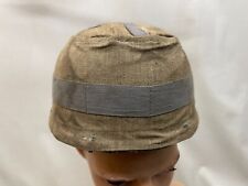FALLSCHIRMJÄGER HELMBEZUG MELIERT TARNBEZUG 6 HAKEN STAHLHELM ET 68