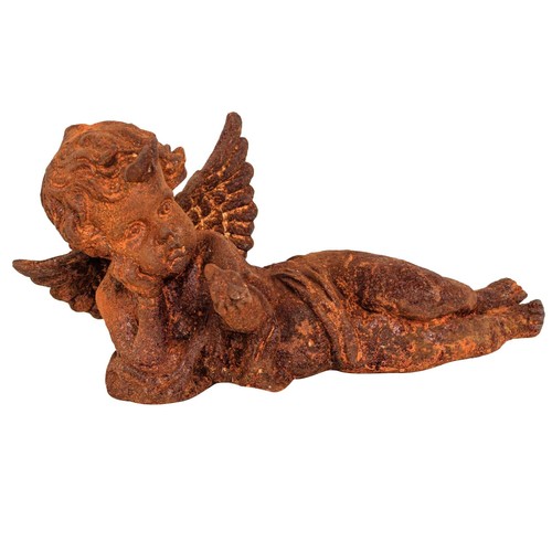 Gartenskulptur engel liegend - engel,