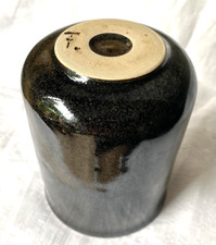 Studiokeramik signiert F Vase