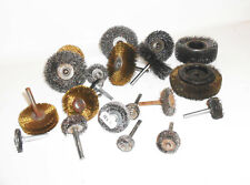 Konvolut Drahtbürste für Bohrmaschine Scheibenbürste Schleifbürste 20 Stück !