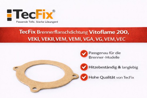 Brennerflanschdichtung für