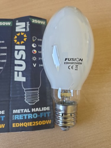 Fusion hqi 250w e40 5200k - fusion, hqi-e