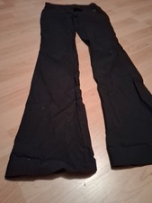 EDC by Esprit Hose Schwarz Lang GRÖSSE 32 Stretch Baumwolle Ohne Taschen