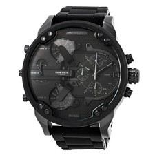 Diesel DZ7396 Big Daddy 57MM Schwarz Sportliche Herrenuhr Edelstahl Quarzuhr