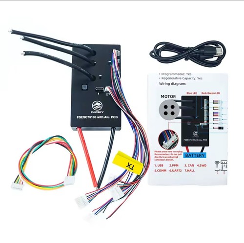 Flipsky 75100 mit - flipsky, aluminium