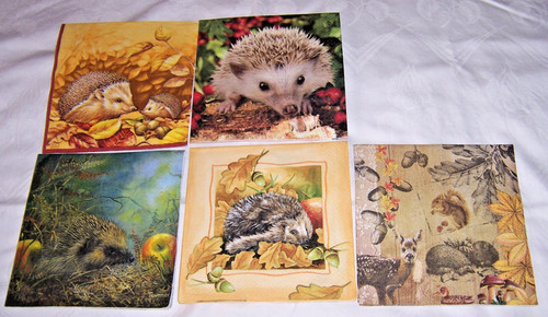Servietten mix herbst - servietten,