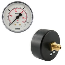 Waagerecht manometer 40 - manometer, Ø