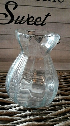 Laursen vase mit rillen - ib,