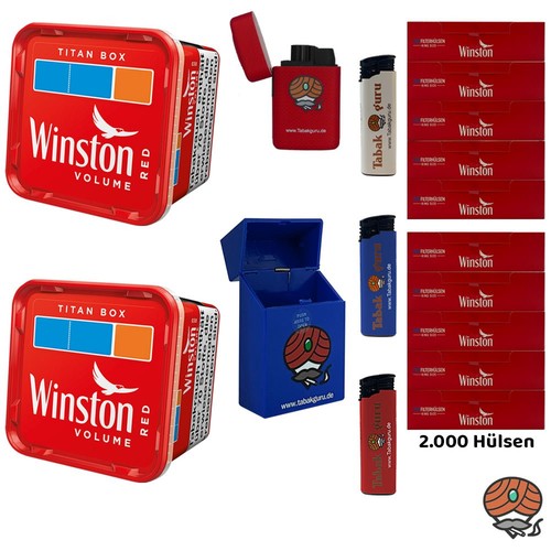 Winston red rot - winston, volumentabak