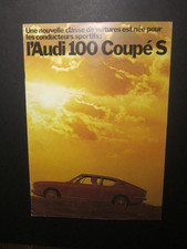 Audi 100 Coupe S Prospekt 