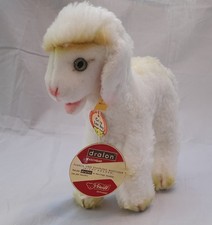 Steiff Cosy Lamby Lamm -22cm- K+F+S-Dralon Schild strahlend weiß --TOP Zustand