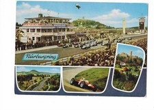 S505 AK Nürburgring Mehrbildkarte Rennwagen gelaufen  1959