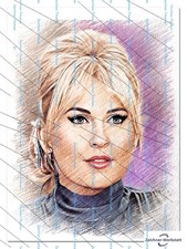 Maite-Kelly--68437  ,-- 1x Druck, 1 x Schlüsselanhänger, 1 x Postkarte