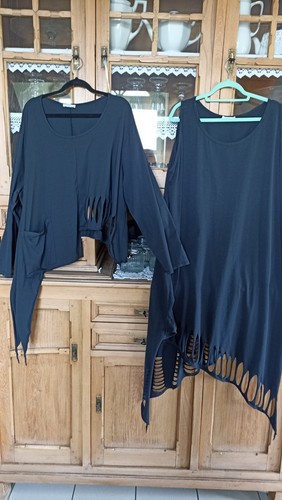Lagenlook kleid oversize shirt - lagenlook, kleid+oversize