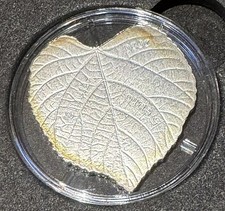 5 Euro Silber PP / Proof 2020 Latvia / Lettland „Lindenblatt“