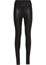 Lederimitat-Leggings mit