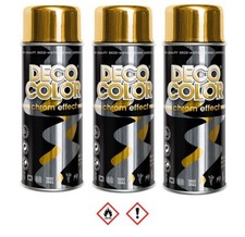 3er Sparpack 400ml gold
