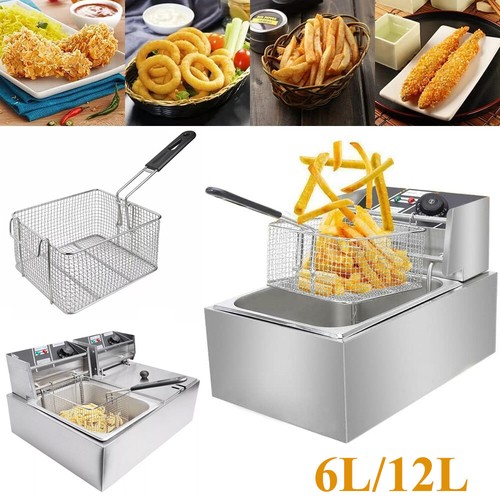 12l öl fritteuse - 6l/12l, Öl-fritteuse