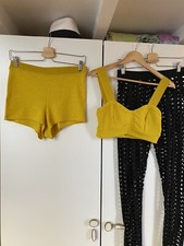 Bikini ZARA gelb M L Strick