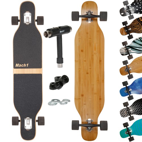 Mach1 bambus longboard - bambus,