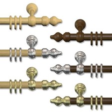 Klassische Gardinenstangen /