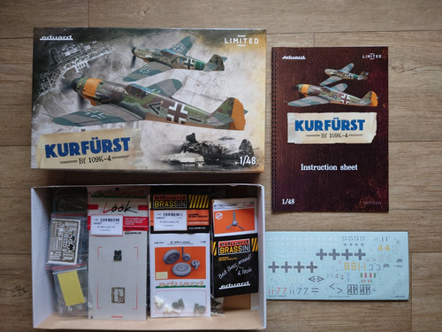 Eduard 11177 messerschmitt - messerschmitt, bf