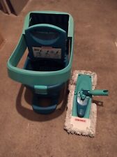 Leifheit Set Wischtuchpresse und Bodenwischer Wischmop Eimer