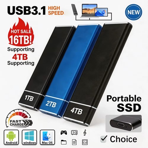 Externe ssd usb - ssd, type-c
