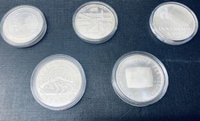 Euro silber münzen set - 1.,