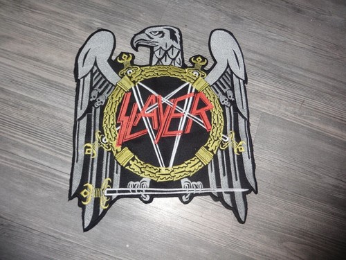 Slayer metal backpatch patch - slayer,