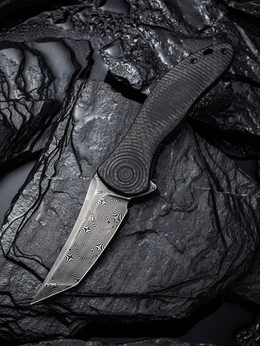 Civivi synergy damast black - 3,