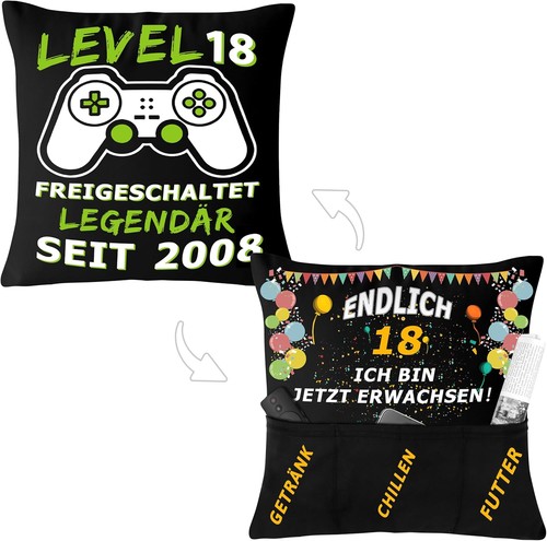 Geburtstag junge geschenk - 18.,