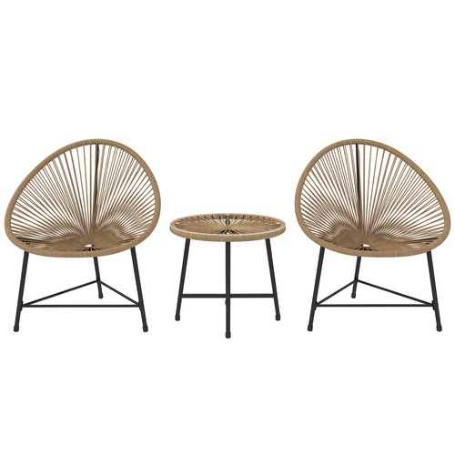Polyrattan gartenmöbel set - polyrattan,