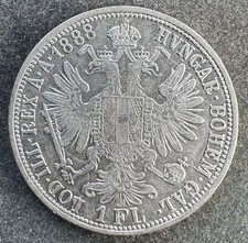 1 Florin 1888 Österreich