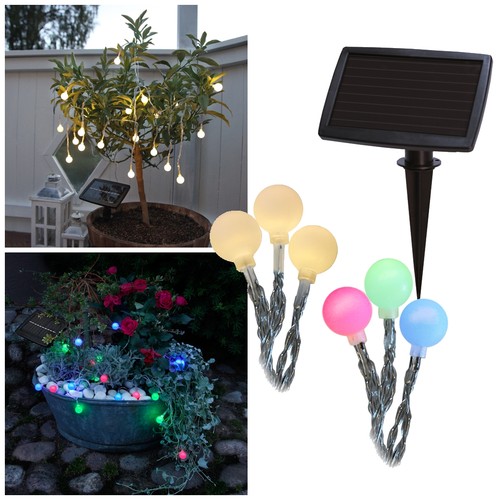 Led solar lichterkette - led,