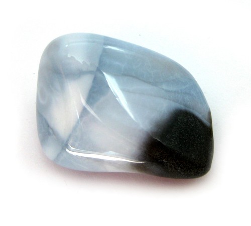 Trommelstein opal blau - trommelstein, 1