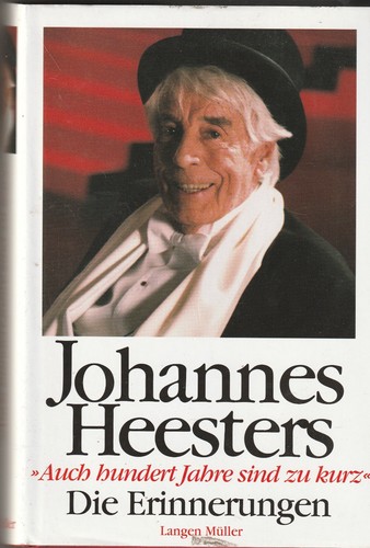 Johannes heesters auch - johannes,