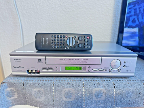 Vhs vcr sharp fh300 svhs - hq,