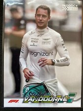 2024 TOPPS Paddock Pass Formula 1 Racing 21 Stoffel Vandoorne (Aston Martin- Res
