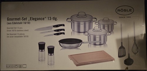 Rösle kochtopfset gourmet set - kochtopfset, gourmet-set