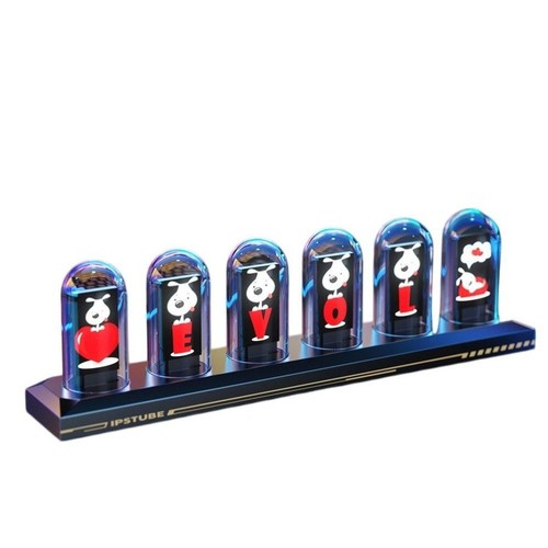 Nixie tube uhr rgb led - uhr, ips